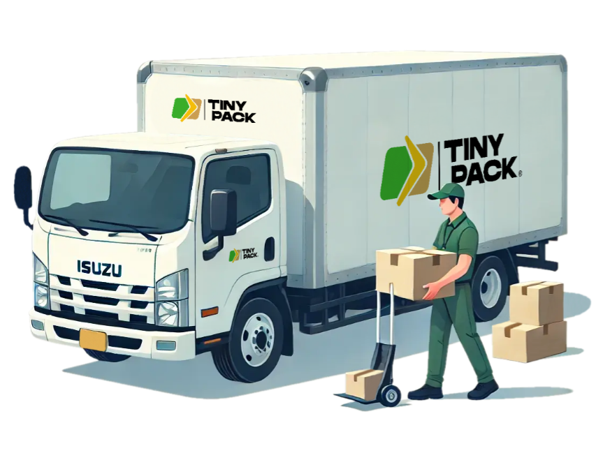 Camion de reparto TinyPack
